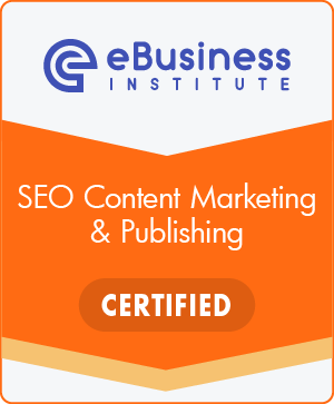 SEO Content Marketing & Publishing Certified